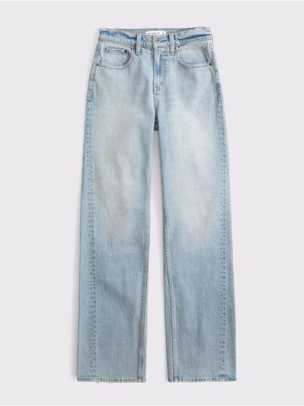 Abercrombie & Fitch 90s Relaxed High-Rise Straight Leg Jeans